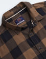 Flying Machine Buffalo Check Cotton Shirt