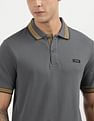 Calvin Klein Sustainable Tipped Collar Polo Shirt