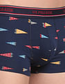 USPA Innerwear All Over Print Ribbed Jersey I616 Trunks - Pack Of 1