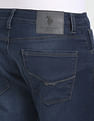U.S. Polo Assn. Denim Co. Henry Cropped Fit Blue Jeans