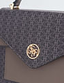 U.S. Polo Assn. Women All Over Geometric Print Sling Bag