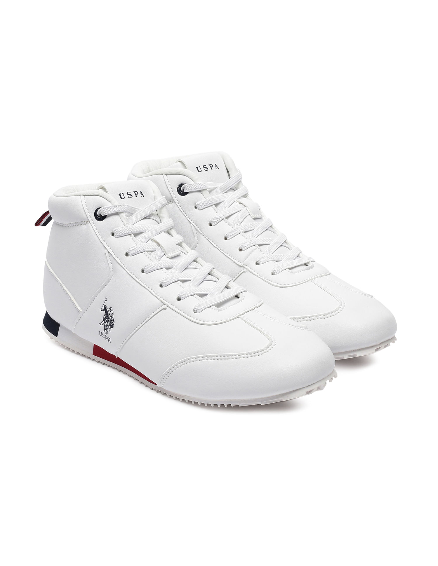 U.S. Polo Assn. Men Mid Top Cushioned Rentso Sneakers