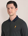 U.S. Polo Assn. Solid Long Sleeve Polo Shirt