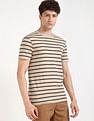 Tommy Hilfiger Striped Regular-Fit Cotton T-Shirt