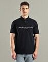 Tommy Hilfiger Embroidered Logo Regular-Fit Cotton Polo T-Shirt