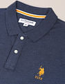 U.S. Polo Assn. Heathered Pique Polo Shirt