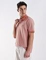 Calvin Klein Jeans Regular-Fit Solid Cotton Polo Shirt