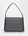Tommy Hilfiger Logo Blue Polyester Sling Bag