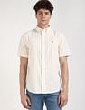 Tommy Hilfiger Striped Regular-Fit Poplin Woven Shirt