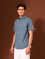 U.S. Polo Assn. Geometric Printed Tailored Fit Shirt