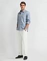 Arrow Sport Vertical Striped Cotton Shirt