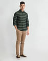 U.S. Polo Assn. Denim Co. Horizontal Stripe Herringbone Shirt