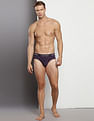 Calvin Klein Underwear Recycled Cotton Solid Briefs - Pack Of 3