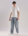 Calvin Klein Jeans Logo Regular-Fit Cotton T Shirt