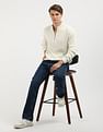 Calvin Klein Jeans Linear Half Zip Solid Sweater