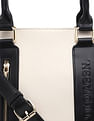 U.S. Polo Assn. Women April Colour Blocked Satchel Bag