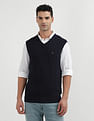 Tommy Hilfiger Refined Structure Sleeveless Jacket