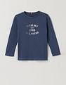 Tommy Hilfiger Kids Boys Monotype Foil Print T-Shirt