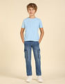 U.S. Polo Assn. Kids Boys Brand Printed Regular Fit T-Shirt