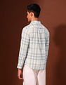 U.S. Polo Assn. Grid Tattersall Checked Pure Cotton Shirt