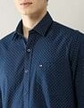 Arrow Sport All Over Printed Slim Fit Shirt