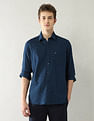Arrow Sport All Over Printed Slim Fit Shirt