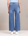 U.S. Polo Assn. Women High Rise Wide Leg Jeans