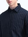Flying Machine Slim Fit Striped Shirt