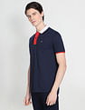 Arrow Sports Contrast Collar Polo Shirt
