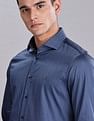 Tommy Hilfiger Striped Regular Fit Plain Woven Shirt