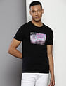 Calvin Klein Crew Neck Photo Print T-Shirt