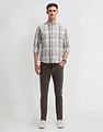 U.S. Polo Assn. Denim Co. Tartan Check Slim Fit Shirt