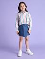 U.S. Polo Assn. Kids Girls Candy Striped Top