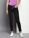 Calvin Klein Jeans Ankle Length Whiskered Jeans