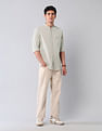 U.S. Polo Assn. Denim Co. Vertical Striped Pure Cotton Shirt