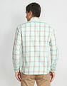 Arrow Sports Spread Collar Cotton Casual Shirt