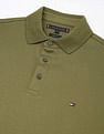 Tommy Hilfiger Solid Regular-Fit Cotton Polo Shirt