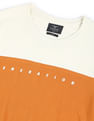 Flying Machine Crew Neck Colour Block Cotton T-Shirt