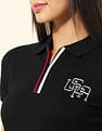 U.S. Polo Assn. Women Regular Fit Solid Polo Shirt