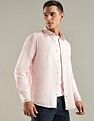 Tommy Hilfiger Solid Regular Fit Cotton Shirt