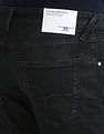 Flying Machine Mid Rise Slash Slim Tapered Jeans
