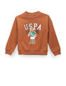 U.S. Polo Assn. Kids Boys Mascot Print Sweatshirt