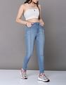 Flying Machine Women High Rise Veronica Skinny Fit Jeans