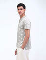 Flying Machine All-over Print Regular Polo Shirt