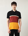 Arrow Sport Colourblocked Regular Fit Polo Shirt