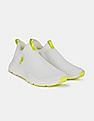 U.S. Polo Assn. Men Lightweight Knit Active Slip On Duncan Sneakers