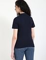 Tommy Hilfiger Solid Slim-Fit Cotton Polo T-Shirt