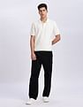 Calvin Klein Jeans Solid Regular Fit Cotton Polo Shirt