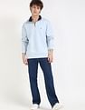 Tommy Hilfiger Solid Regular-Fit Cotton Sweatshirt