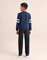 U.S. Polo Assn. Kids Boys Brand Printed Regular Fit Sweatshirt